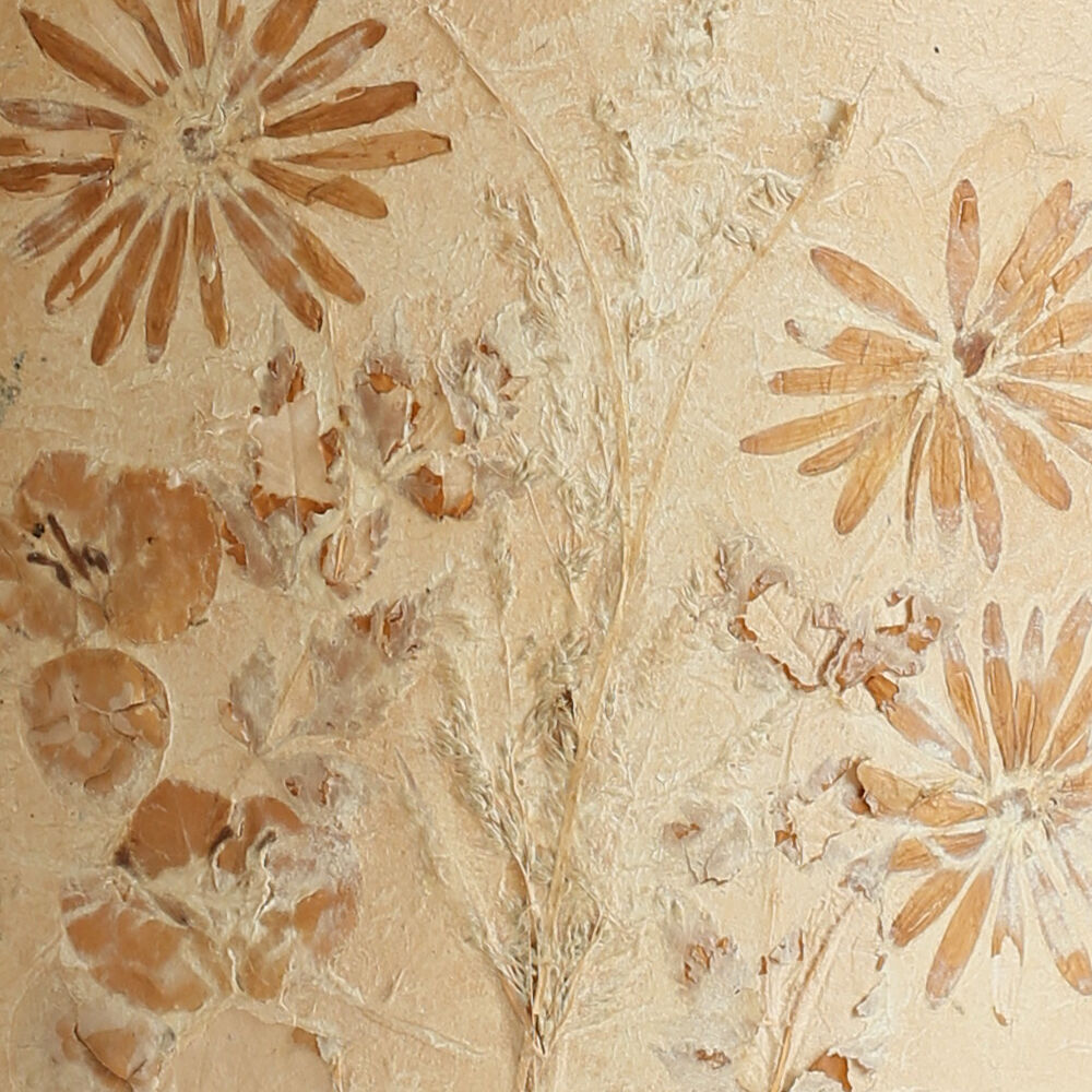 Abat-jour fleurs séchées