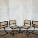 Series of 4 chairs b32 Marcel Breuer 1970