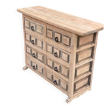 Renovated Spanish commode in solid wood Navarro Argudo