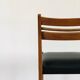 Set de 4 chaises scandinave en teck 1960