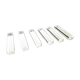 Set of 6 lead crystal knife holders Decoration diamond tips