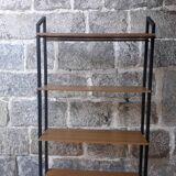 Vintage shelf L: 81 cm H: 183 cm