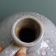 Ceramic vase jar signed Pierrefonds