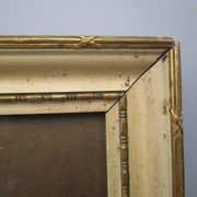 Old watercolor - stem of roses - framed