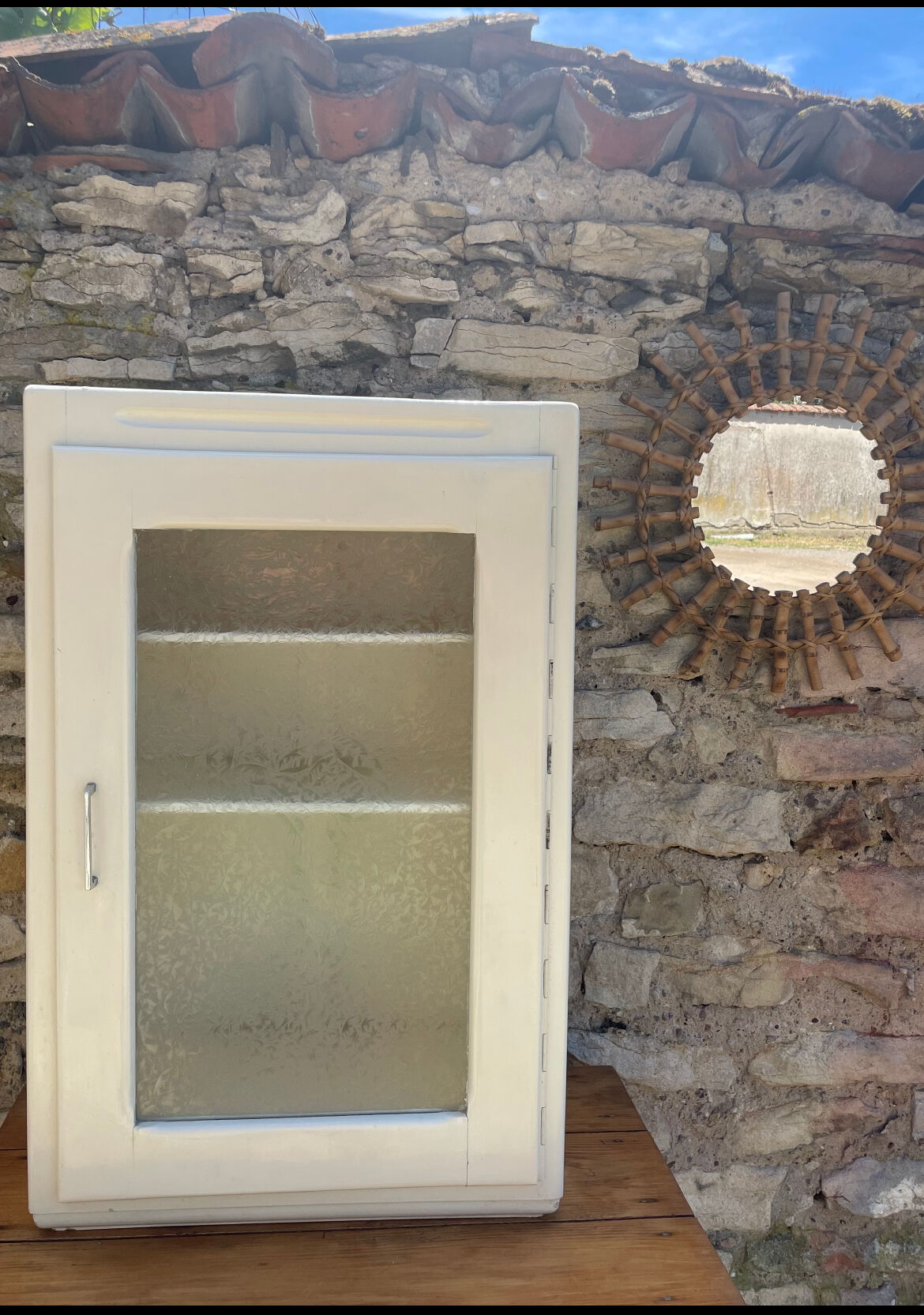 Old medicine cabinet