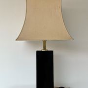 Large designer lamp to table of the 70s