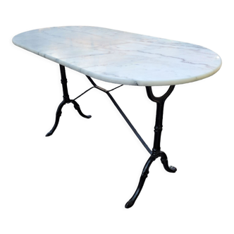 Table de bistrot marbre