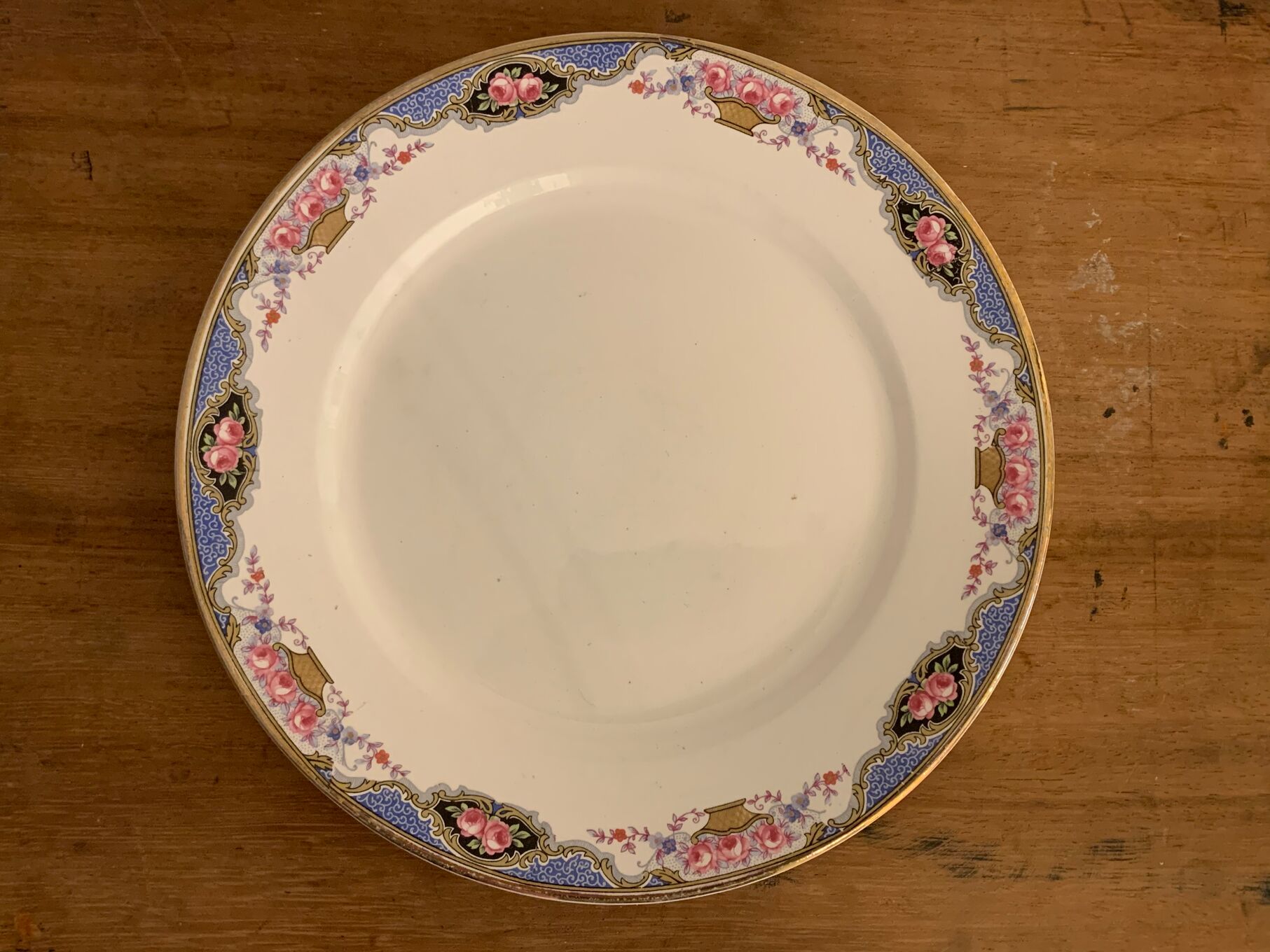 6 assiettes à dessert anciennes colorées Digoin Sarreguemines Selency 6 assiettes à dessert anciennes colorées Digoin Sarreguemines Selency