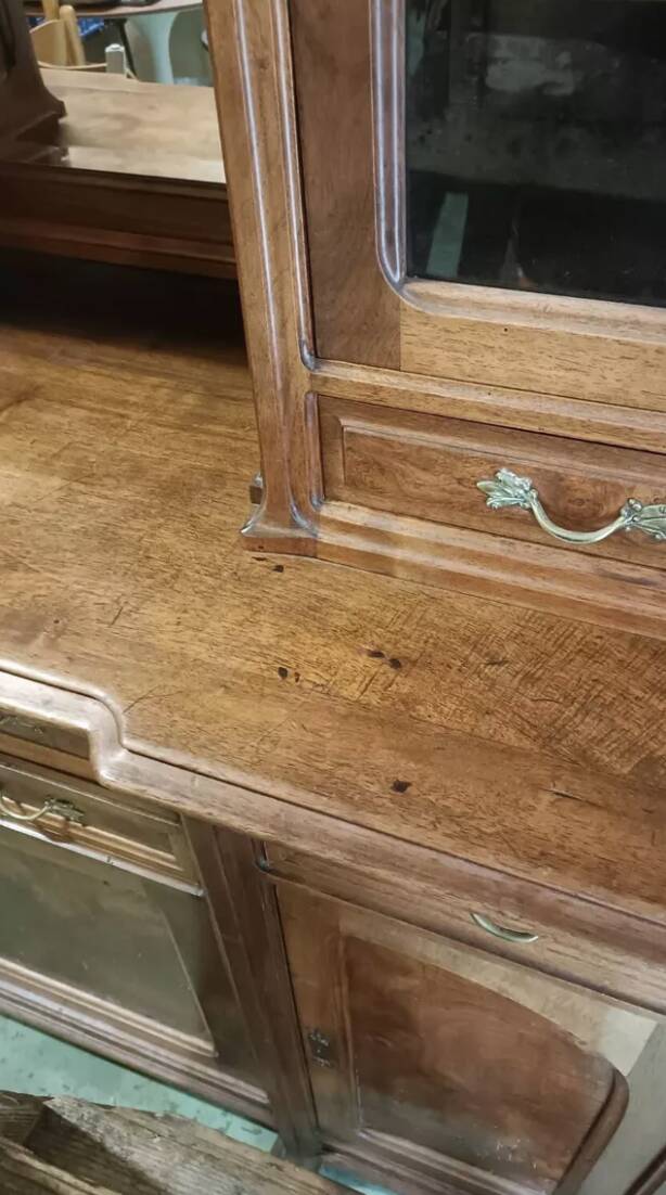 Art Nouveau 2-piece buffet