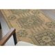 1970s Vintage Turkish Hand-Knotted Wool Cotton Orange Runner Rug 90x344