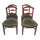 Set of four nineteenth century chairs