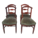 Set of four nineteenth century chairs