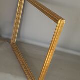 Frame decoration with berain gilded stucco wood 65x53.5 cm, foliage 58.9x47 cm SB