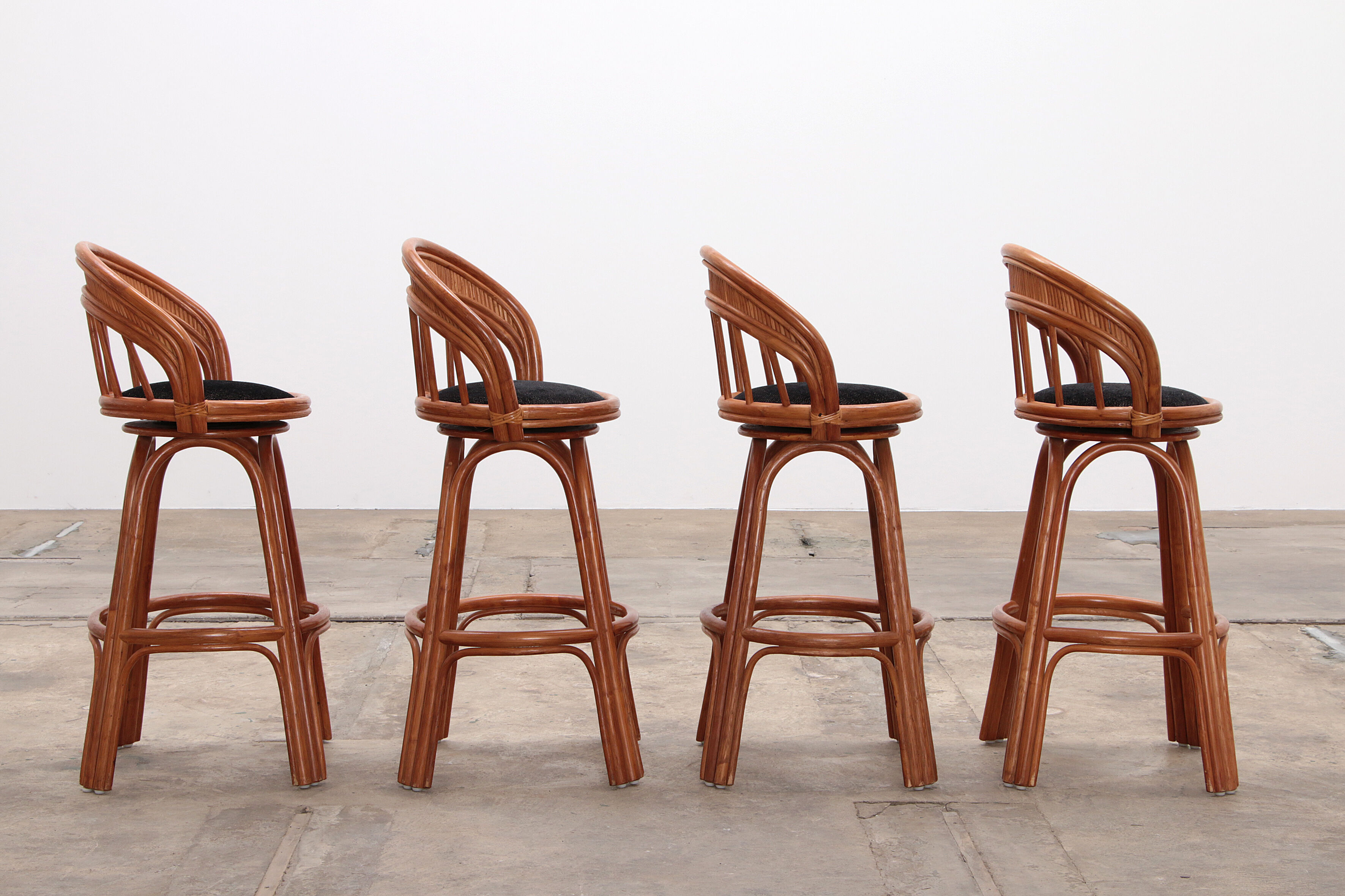 Bamboo bar stools 1970 France