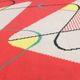 Extraordinary Big Geometric Modernist Kilim Carpet, A. Kybal, 1950s