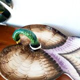 Vintage ceramic duck plate