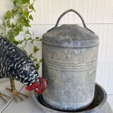 Zinc bird drinker