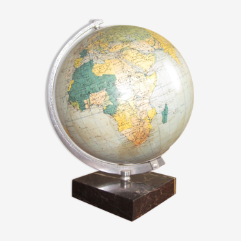Globe terrestre lumineux annèes 50