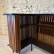 Vintage 1960 ceramic corner bar