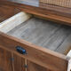 Buffet made of solid walnut