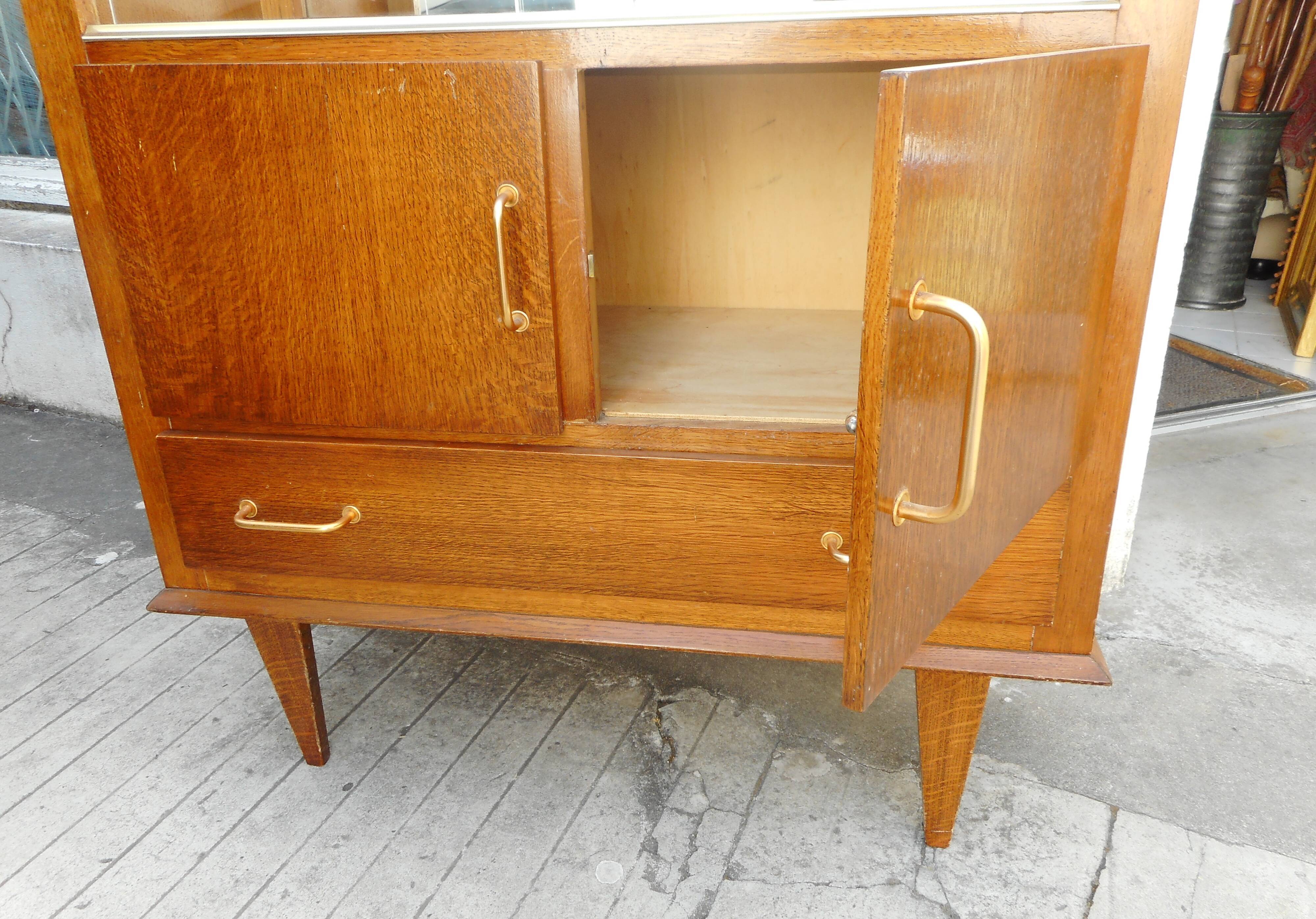 Vintage furniture, high glazed