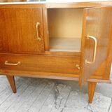 Vintage furniture, high glazed