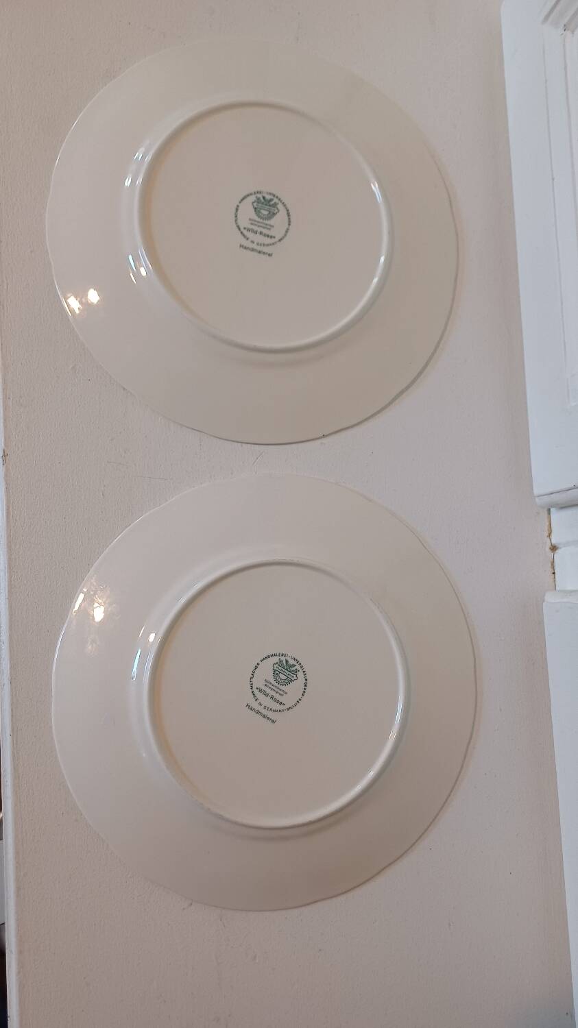 Set of 6 Wild Rose dinner plates Villeroy and Boch