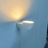 Pafo wall sconces from the Italian space age mid-century in ceramic by Ernesto Gismondi for Artemide, 1970s, set of 2.