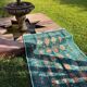 Modern rug with traditional Eastern patterns available for delivery only.
