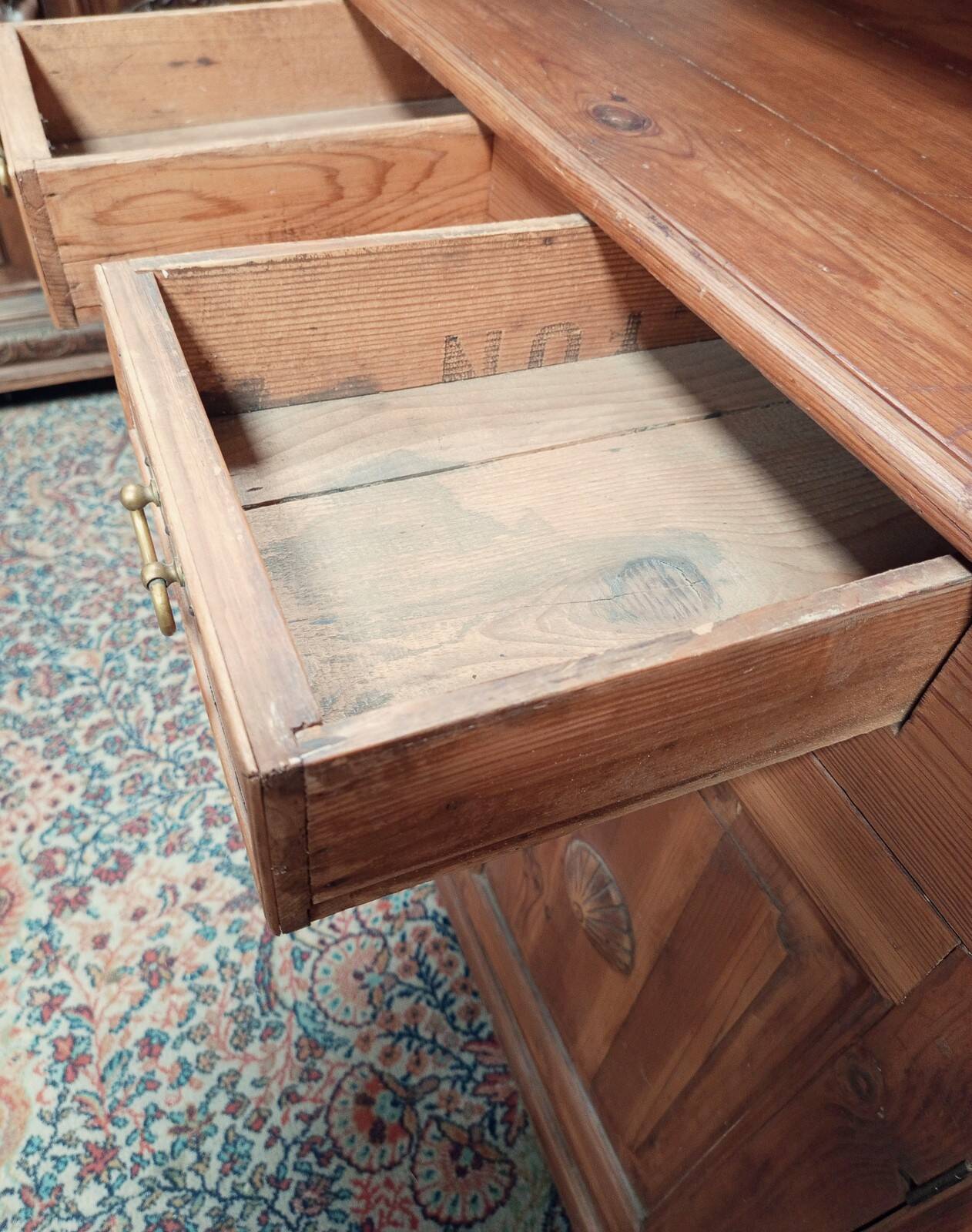 19th-century Savoyard pine buffet