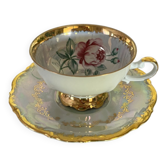 Tasse déjeuner en porcelaine de Bavière