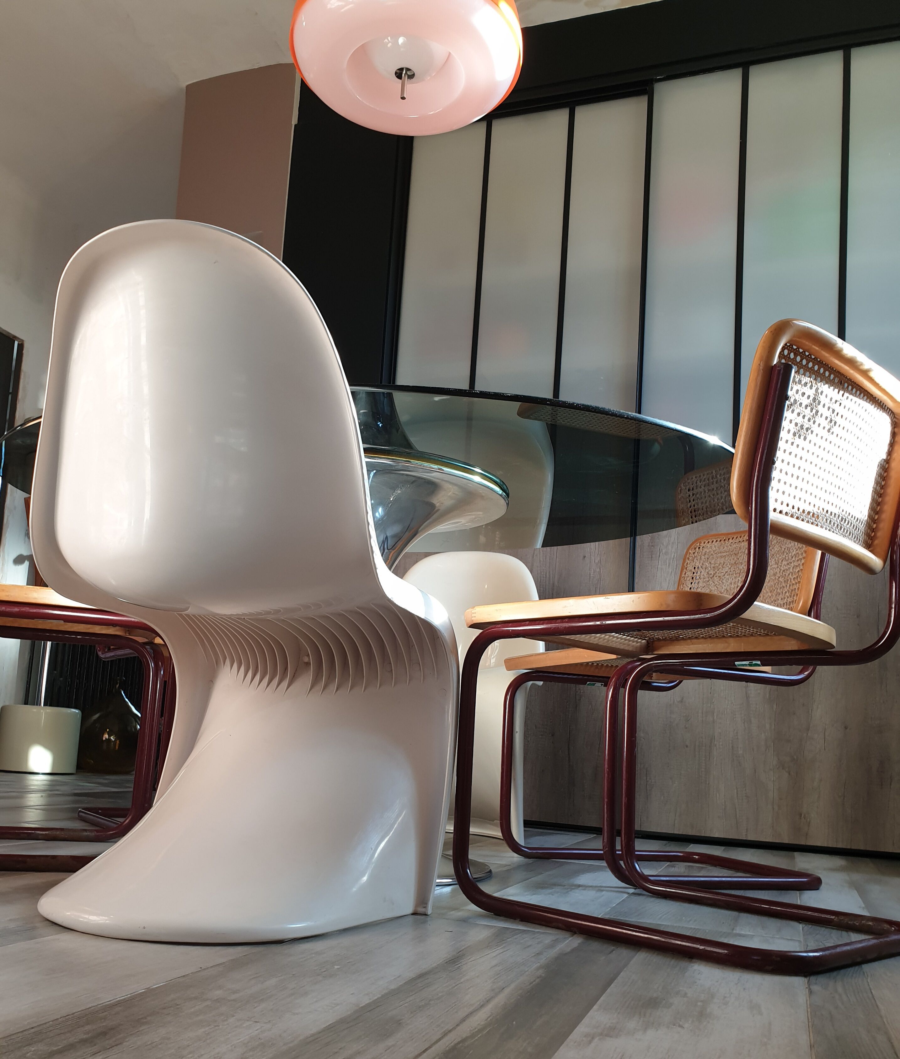 Oval table circa 1970