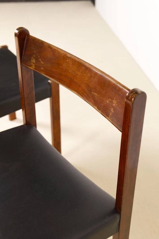 6x Alfred Hendrickx dining chairs for Belform, 1960s, Belgium