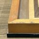 Wooden tray art deco marquetry