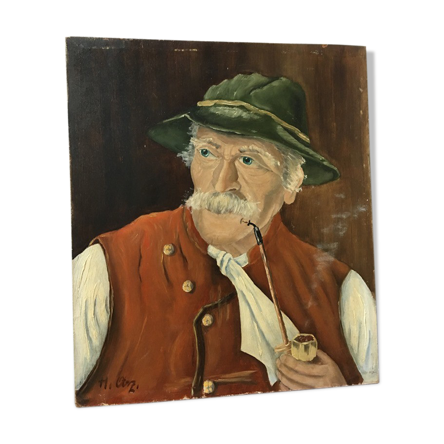 Oil portrait