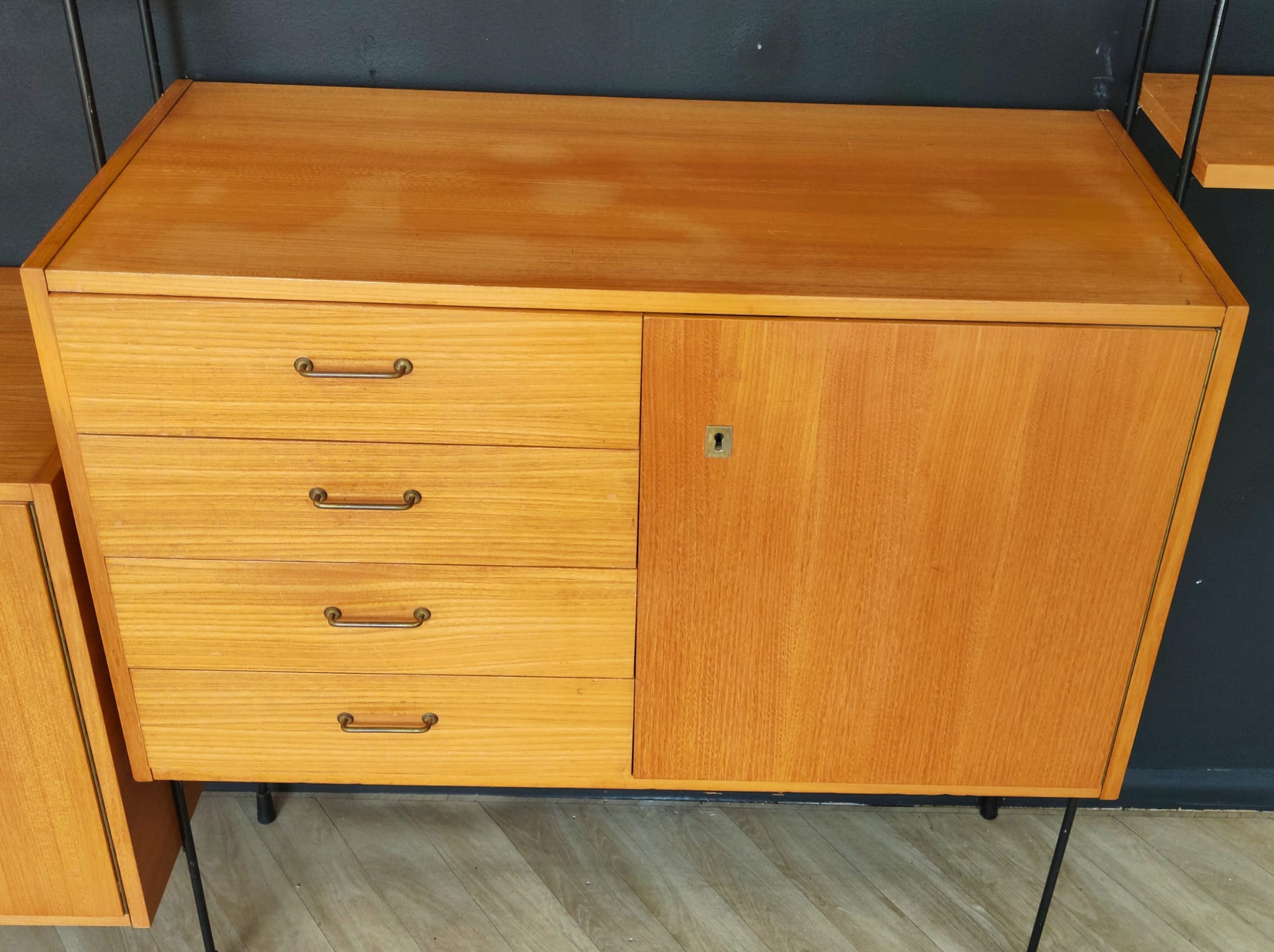 Mid century wall system | vintage - bookcase