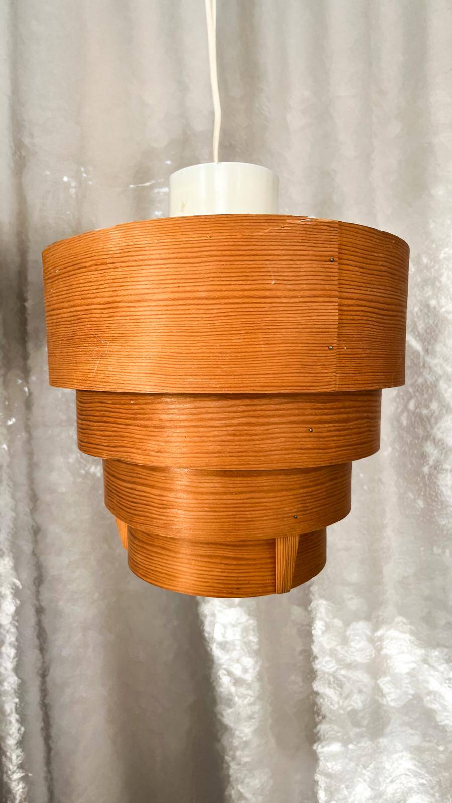 Pine and metal pendant light, Ellysett AB, Markaryd, HANS-AGNE JAKOBSSON