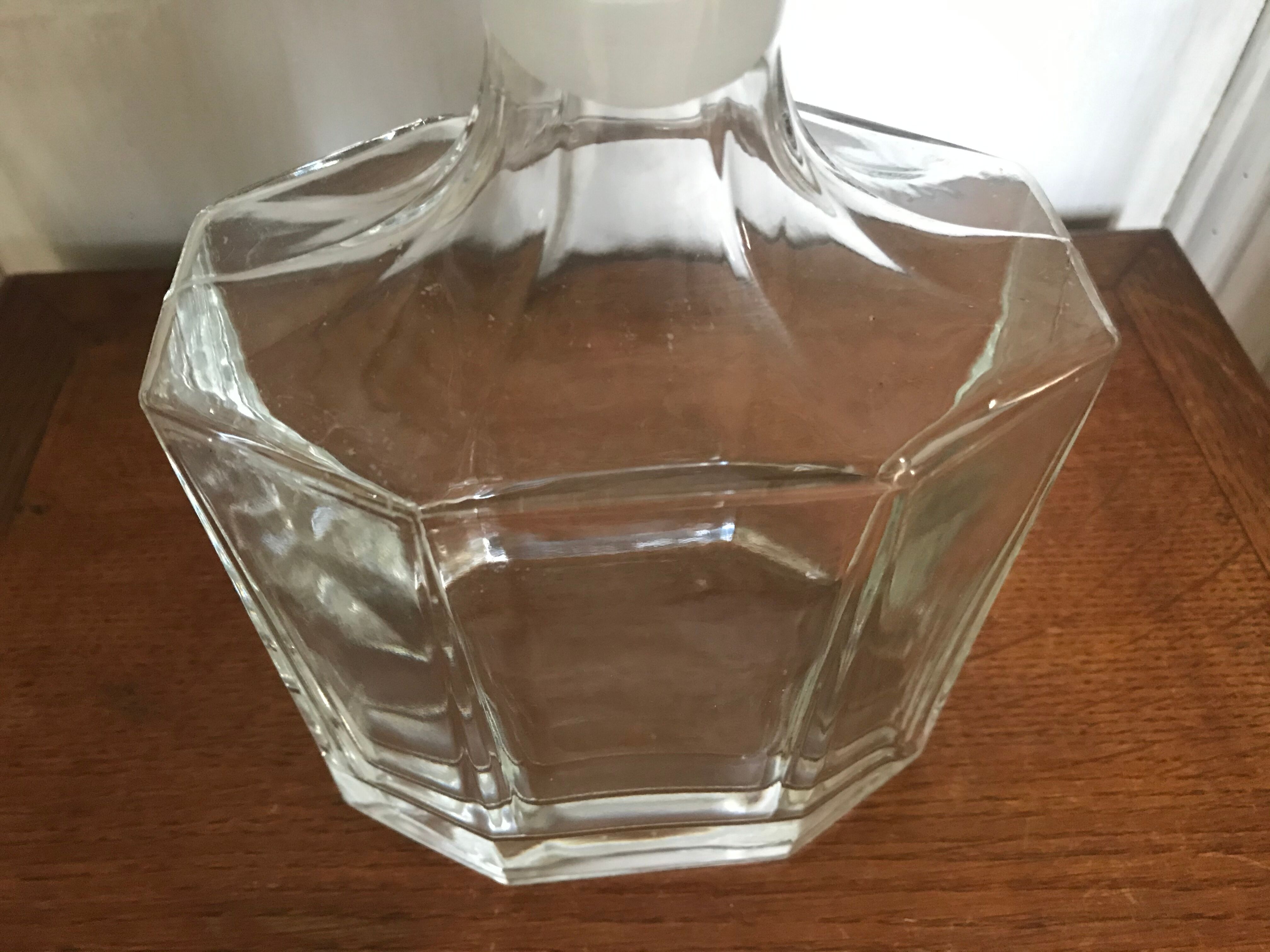 Crystal whisky carafe