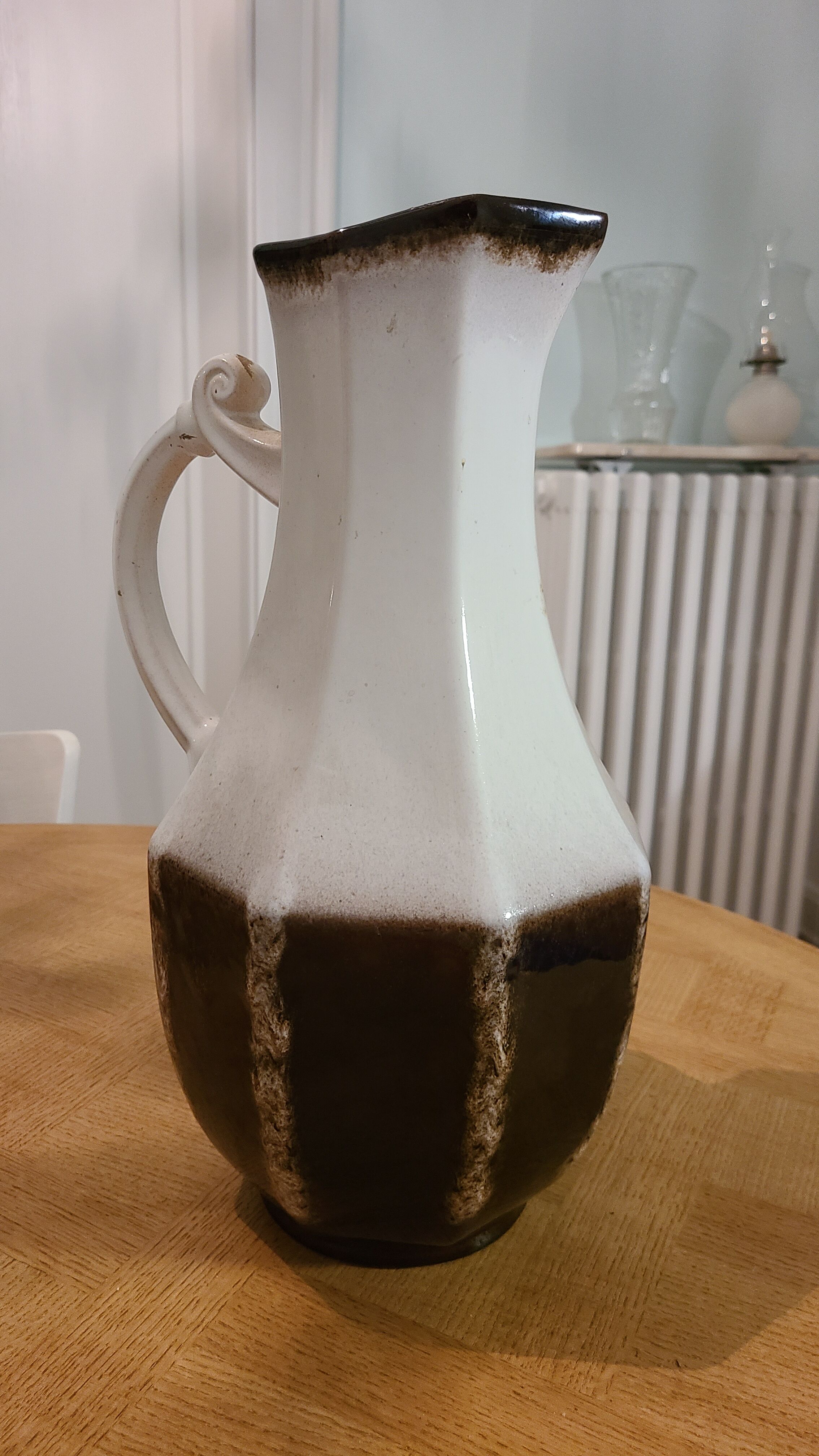Handle vase by Bay Keramik vintage