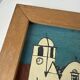 M.Lintz 77 naive oil painting framed