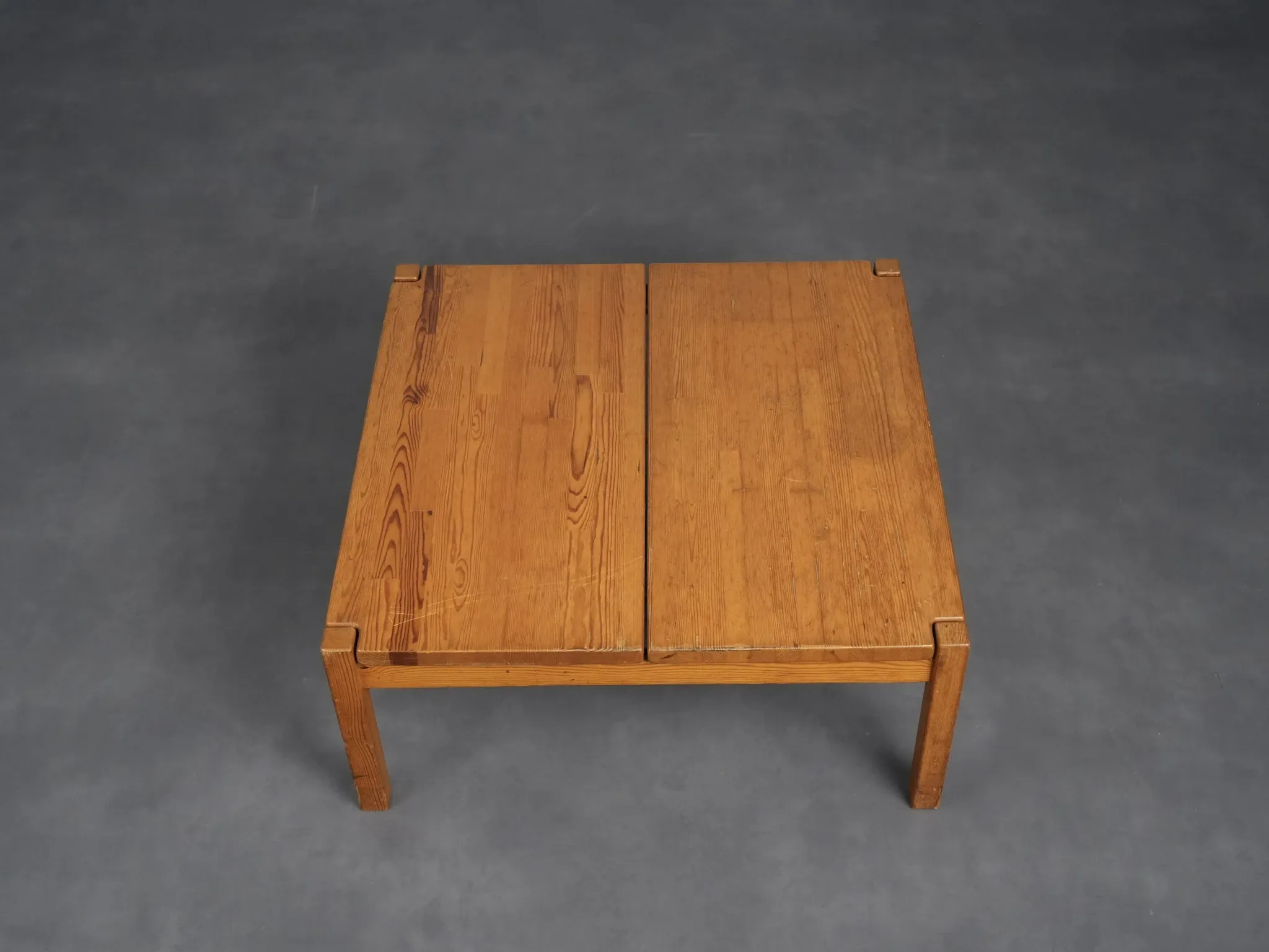 “Hongisto” pine coffee table by Ilmari Tapiovaara for Laukaan Puu, Finland, 1960s