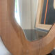 Miroir bois 1960 forme libre