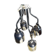 Goffredo Reggiani chandelier from the 70s