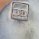 Empty ceramic pocket signed Villenauxe in Champagne 70s