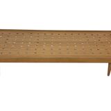 Vintage daybed 1960s minimalist design in Teak wood