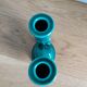 Vallauris candlestick in emerald green FPP slip
