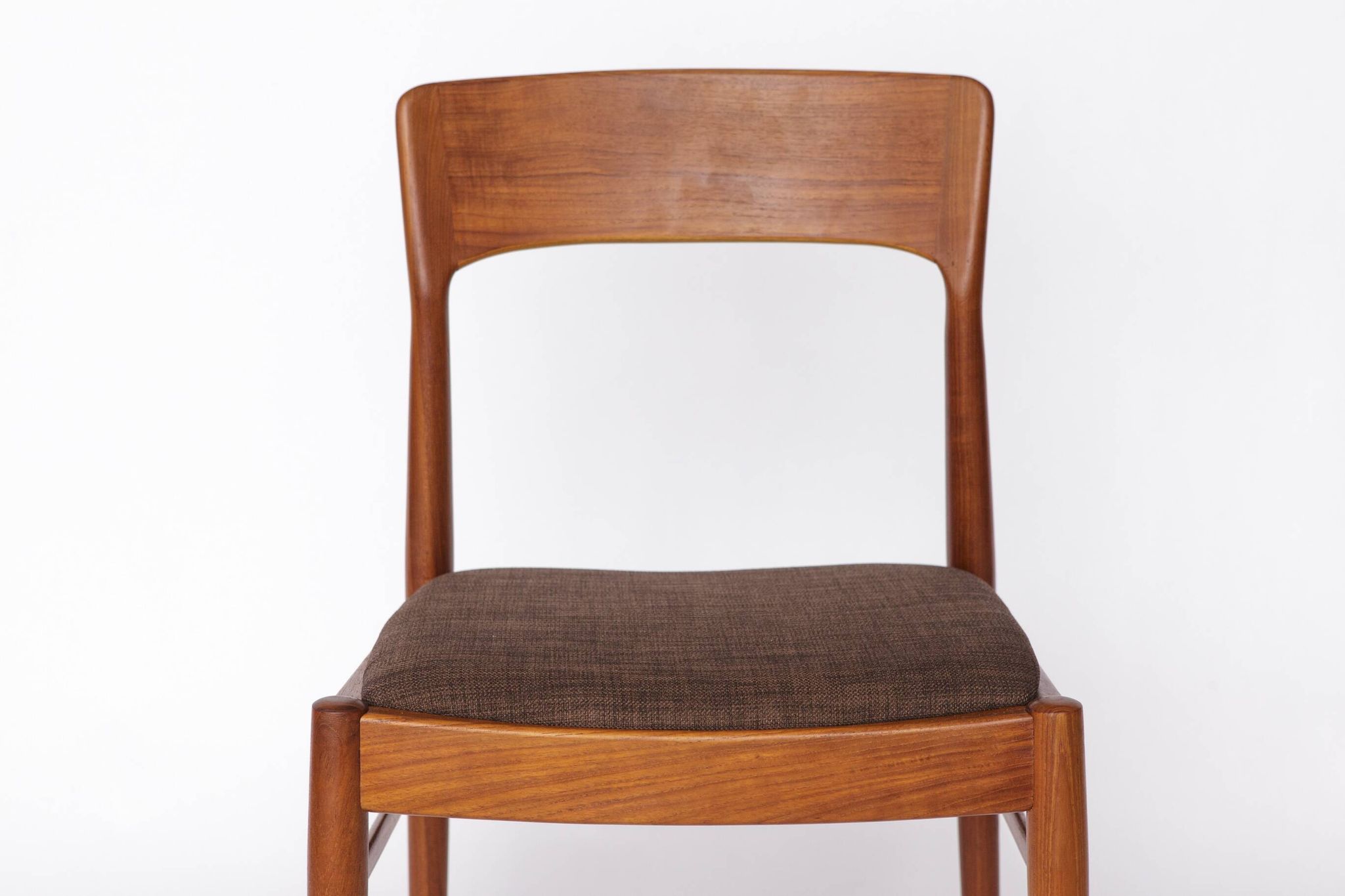 1 of 5 Henning Kjærnulf Teak Dining Chairs for KS Møbler, 1960s | Danish