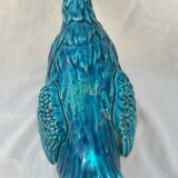 Ceramic blue rooster