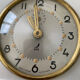 Reveille Jaz Art Deco style, vintage 1960 mechanical clock model Rabic.