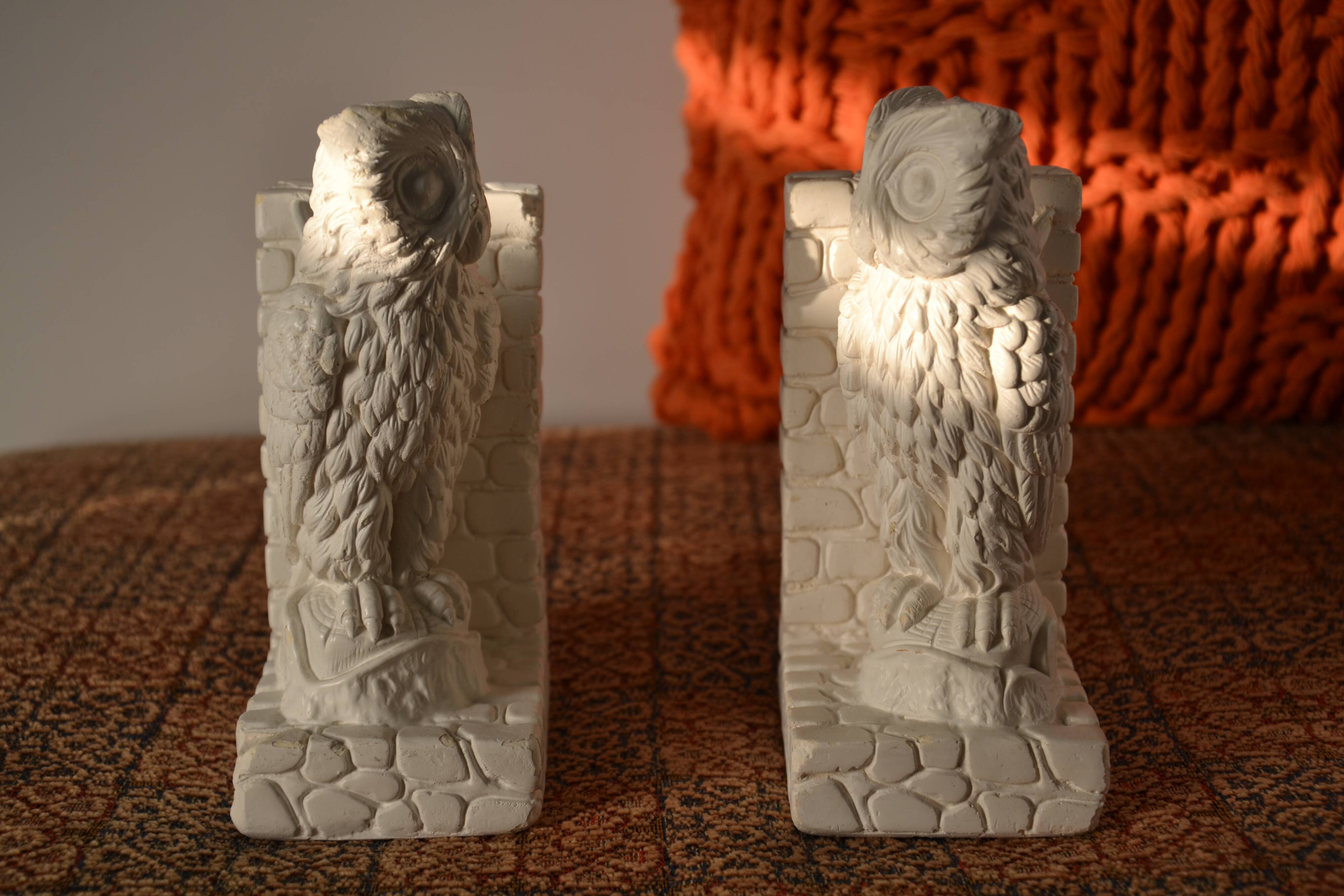 Owl bookends by Andrea Carlo Lucchesi italy